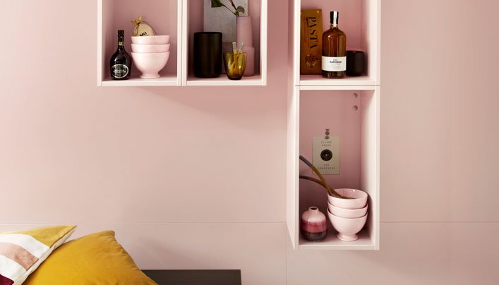 Roze keuken | Gekleurde keukens | Eigenhuis Keukens